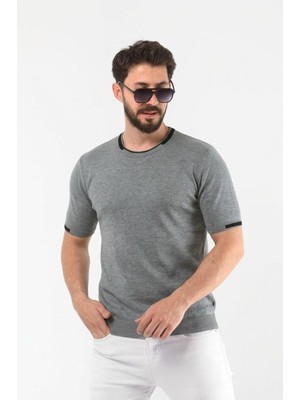 Onno Pamuk Iplikli Ince Triko Tshirt