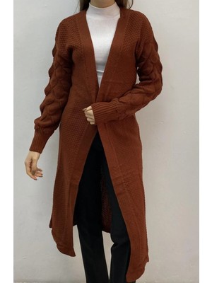 Onno Style Damla Kol Uzun Hırka