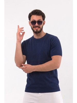 Onno Pamuk Iplikli Ince Triko Tshirt