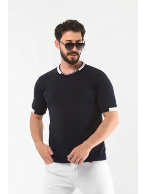 Onno Pamuk Iplikli Ince Triko Tshirt