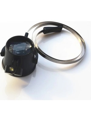 Ozkr Store Saat.ve Elektronik Onarım Için Göze Li Takılan Büyüteç 15X