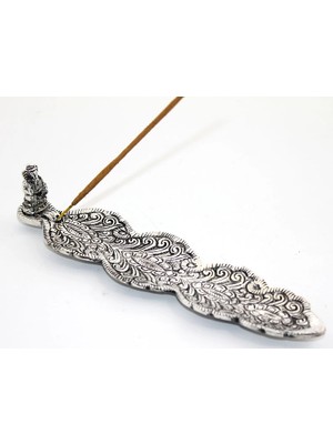 Ozkr Store Metal Kayık Ganeşa Tütsülük  KSK2198