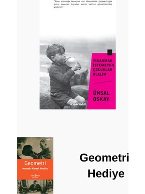 İnkılap Kitabevi Yıkanmak Istemeyen Çocuklar Olalım + Geometri Hediye
