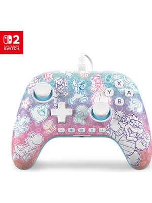 Dora Shopping Advantage Switch 2 Için Kingdom Wired Pro Controller Kablolu Oyun Kolu