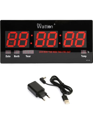Ozkr Store Dijital Duvar ve Masa Saati  WT-109