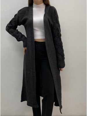 Onno Style Damla Kol Uzun Hırka