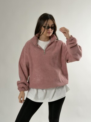 Cocopelli Kadın Pudra Sweatshirt COC2658