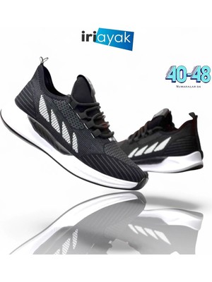 İri Ayak Büyük Numara 40-48 / Erkek Rahat Kalıp / Erkek Sneaker - Günlük Kullanıma Uygun