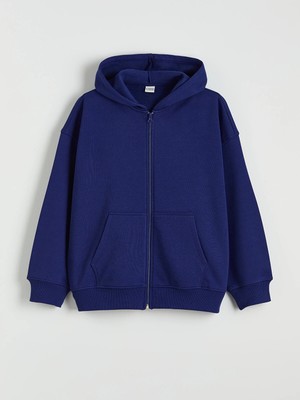 Lc Waikiki Yeni Sezon Kapüşonlu Kız Çocuk Kalın Fermuarlı Sweatshirt