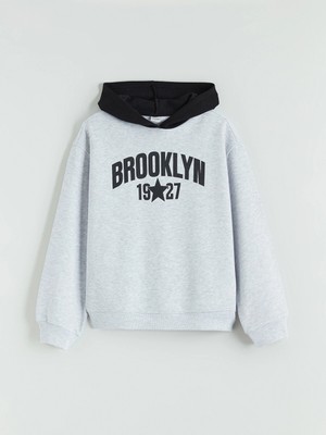 Lc Waikiki Yeni Sezon Kapüşonlu Kız Çocuk Kalın Sweatshirt