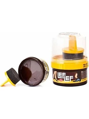 Nuri Leflef Pratik Cilalı Krem Ayakkabı Bakım Boyası 50 ml