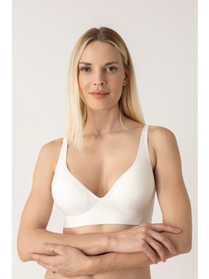 Best Model Dikişsiz Balensiz Çıkartılabilir Pedli Lazer Sütyen 2232