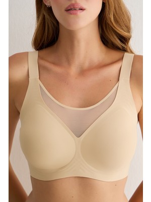 Best Model Büyük Beden C Cup Balensiz Çıkarılabilir Pedli Toparlayıcı Lazer Sütyen 2219