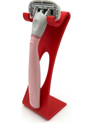 Sepetzone Jilet Standı Plastik Banyo Organizer Dayanıklı Tıraş Bıçağı Tutucu