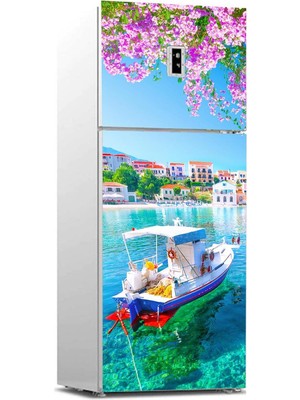 Zemira Buzdolabı Sticker Kaplama Dolap Kaplama Etiketi Assos Yunanistan
