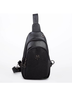 Nas Bag Kadın Crossbody Bag Bel ve Body Bag Siyah