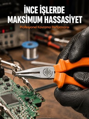Ankaverse Ergonomik Saplı Profesyonel Kargaburun Dayanıklı Dövme Çelik Gövde