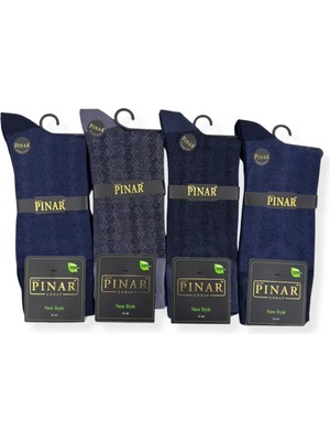 Pınar Çorap 0111 Pınar Erkek Bambu Kutulu Çorap 12LI M13