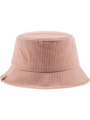 Nordbron Unisex Bucket Şapka Pembe Yazlık Pamuklu Belluno