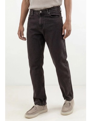 Antioch Kahve Straight Fit Erkek Jean