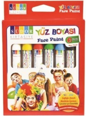 Zemira Südor Yüz Boyası 6 Renk Çevirmeli