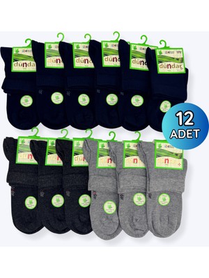 Dündar Çorap 0638 Dündar Bambu Konç Patik 12LI 36-40 Karışık Renk