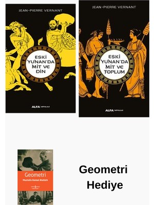 Jean-Pierre Vernant 2 Kitap Seti + Geometri Hediye