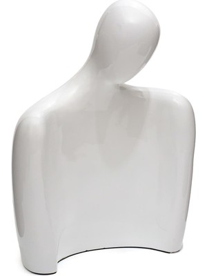 Zemira Arun Heykel- Beyaz Yankı (H:23 Cm)