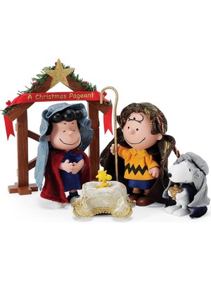 Zemira Department 56 Peanuts By Possible Dreams Noel Töreni Figür Seti, Cm, Çok Renkli