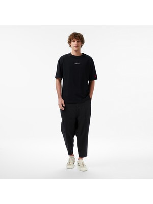 United4 Unıted4 Regular Fit Erkek Siyah Pantolon