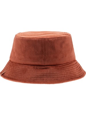 Nordbron Unisex Bucket Şapka Kiremit Yazlık Pamuklu Belluno