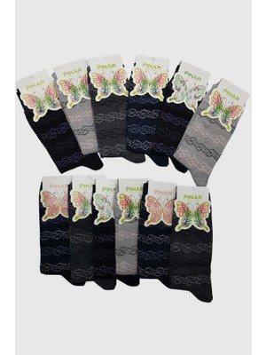 Pınar Çorap 0029 Pınar Kadın Mevsimlik Çorap 12LI Paket 1