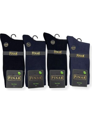 Pınar Çorap 0111 Pınar Erkek Bambu Kutulu Çorap 12LI Düz