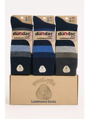 Dündar Çorap 5909 Dündar Erkek Lambswool Çorap 12LI M5