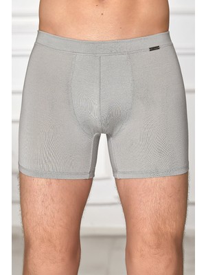 4434 Berrak Erkek Micro Modal Boxer 10LU Gri