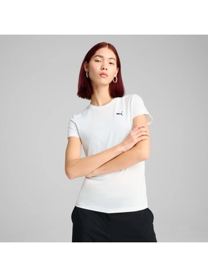 Puma Kadın Beyaz Puma Ess Poly Tee Beyaz Kadın T-Shirt
