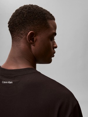 Calvin Klein Erkek Siyah Calvin Klein Ss 16S Calvın Kleın, Ub1 Siyah Erkek T-Shirt
