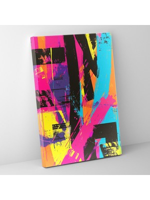 Painted Anarchy Çağdaş Sanat Temalı Pop Art Kanvas Tablo