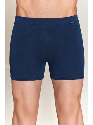 4434 Berrak Erkek Micro Modal Boxer 10LU Lacivert
