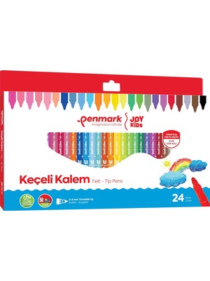Zemira Penmark Süper Yıkanabilir Keçeli Kalem 24'lü Hs