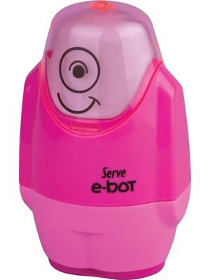 Zemira Serve E-Bot Silgili Kalemtiraş Fosforlu Pembe