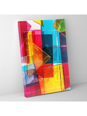 Painted Anarchy Çağdaş Sanat Pop Art Temalı Tasarım Dekoratif Kanvas Tablo