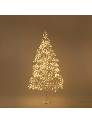 Chakra Novus Led Işıklı Ağaç Dekor 210 cm Natural