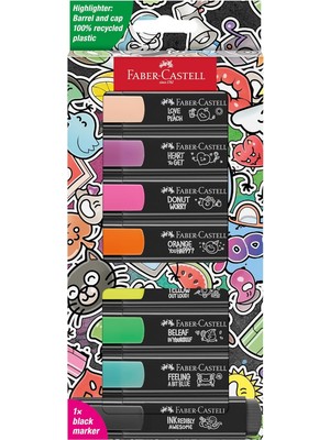 Zemira Faber-Castell Graffiti Textliner 46, 8x