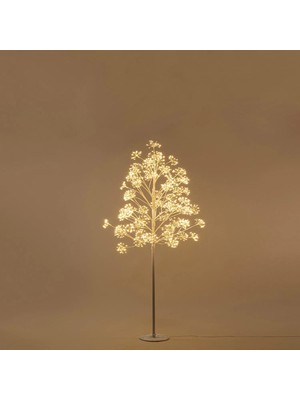 Chakra Shine Led Işıklı Ağaç Dekor 120 cm Natural
