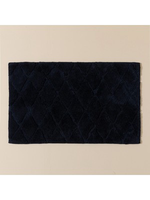 Chakra Tufted Bambu Paspas 60X100 Cm Marın Mavı