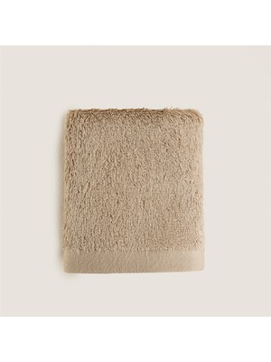 Chakra Solıd Bambu El Havlusu 30X50 Cm Koyu Bej
