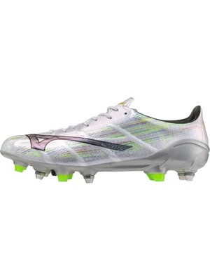 Mizuno Alpha 2 Elite Mix Erkek Krampon Gri / Sarı