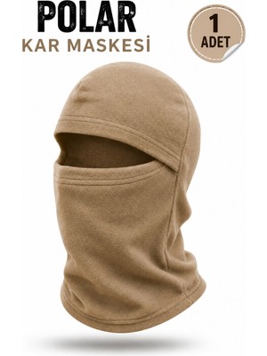 Alıç Polar Kar Maskesi Boyunluk Asker Kar Maskesi – Nefes Alabilen Sıcak Tutan Polar Balaklava Yüz Maskesi – 1 Adet
