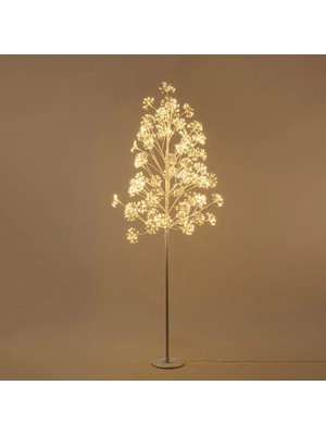 Chakra Shine Led Işıklı Ağaç Dekor 210cm Natural